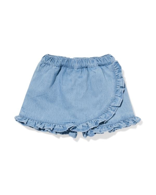 baby broekrok denim denim denim - 33008670DENIM - HEMA