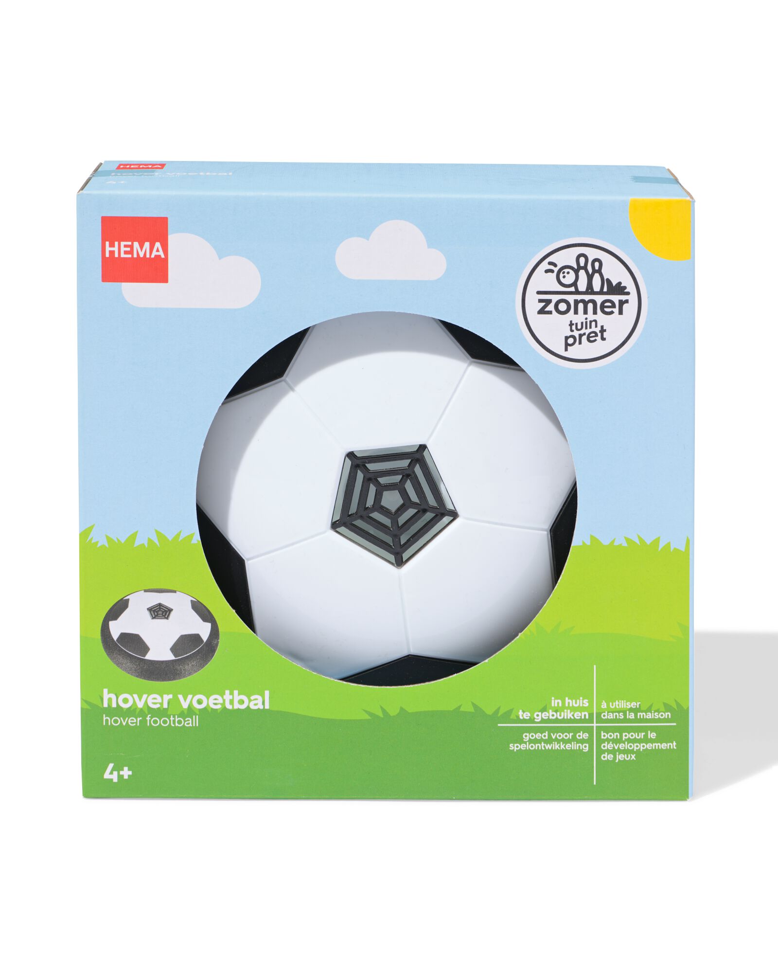 ballon de foot hover ⌀18x7cm  - 15800098 - HEMA