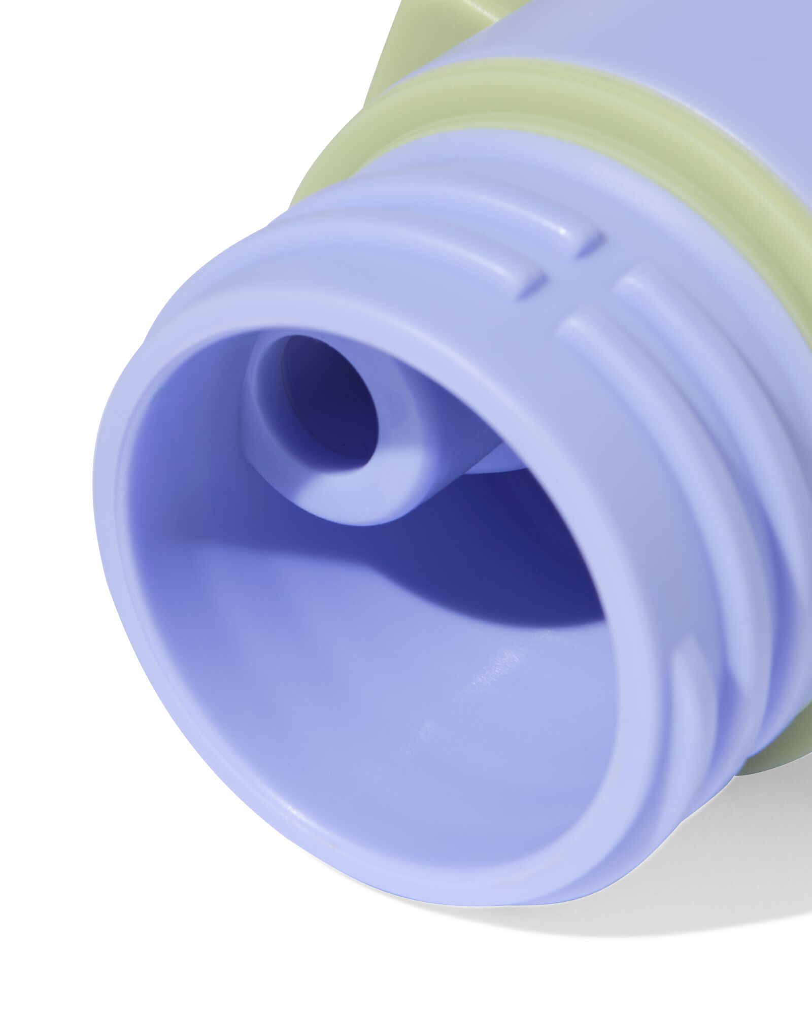 einfarbiger Verschluss mit Trink&ouml;ffnung, blau - 80650239 - HEMA