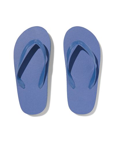 tongs enfant bleu - 1000030525 - HEMA