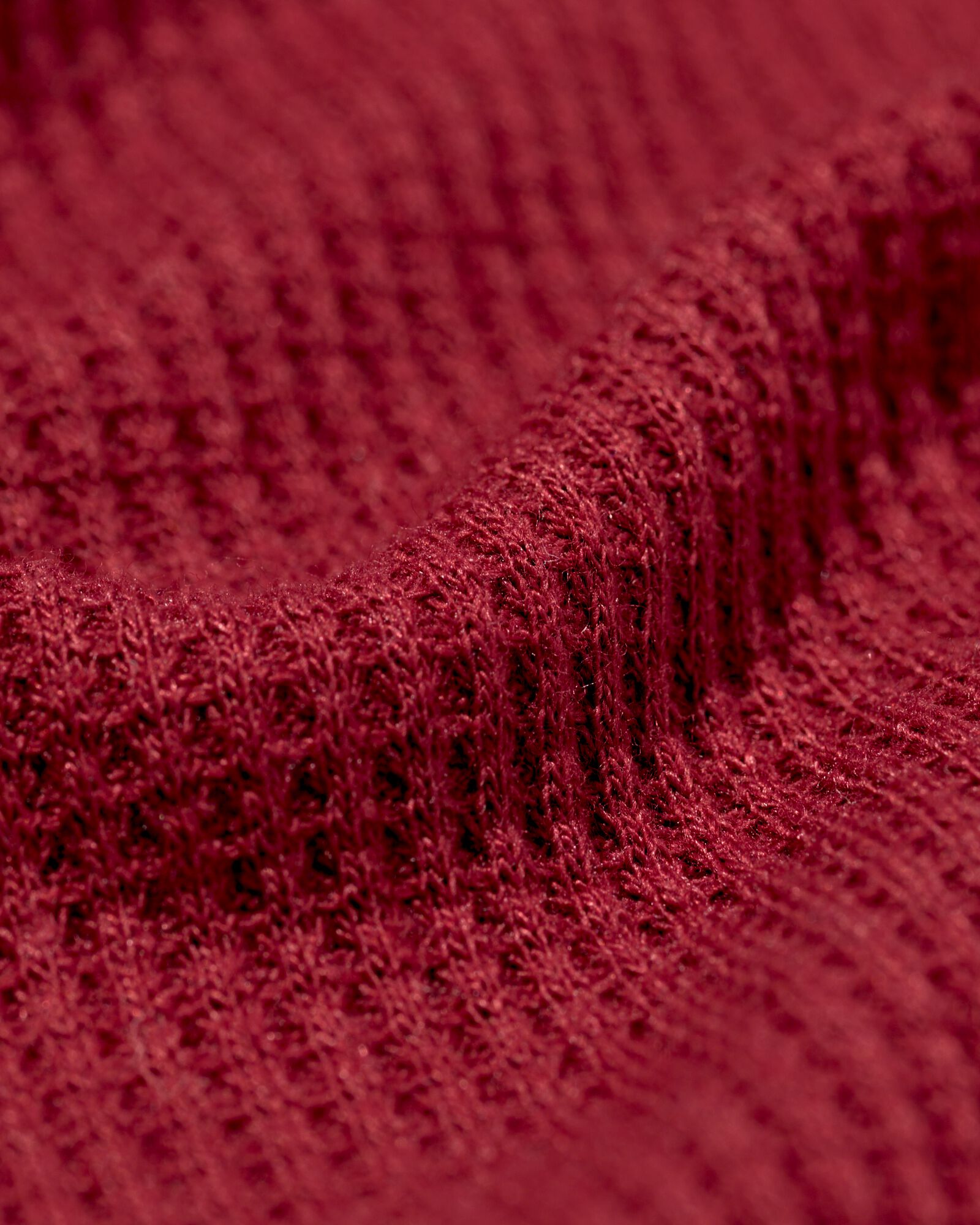 damespyjama flanel ruiten donkerrood - 23401000DARKRED - HEMA