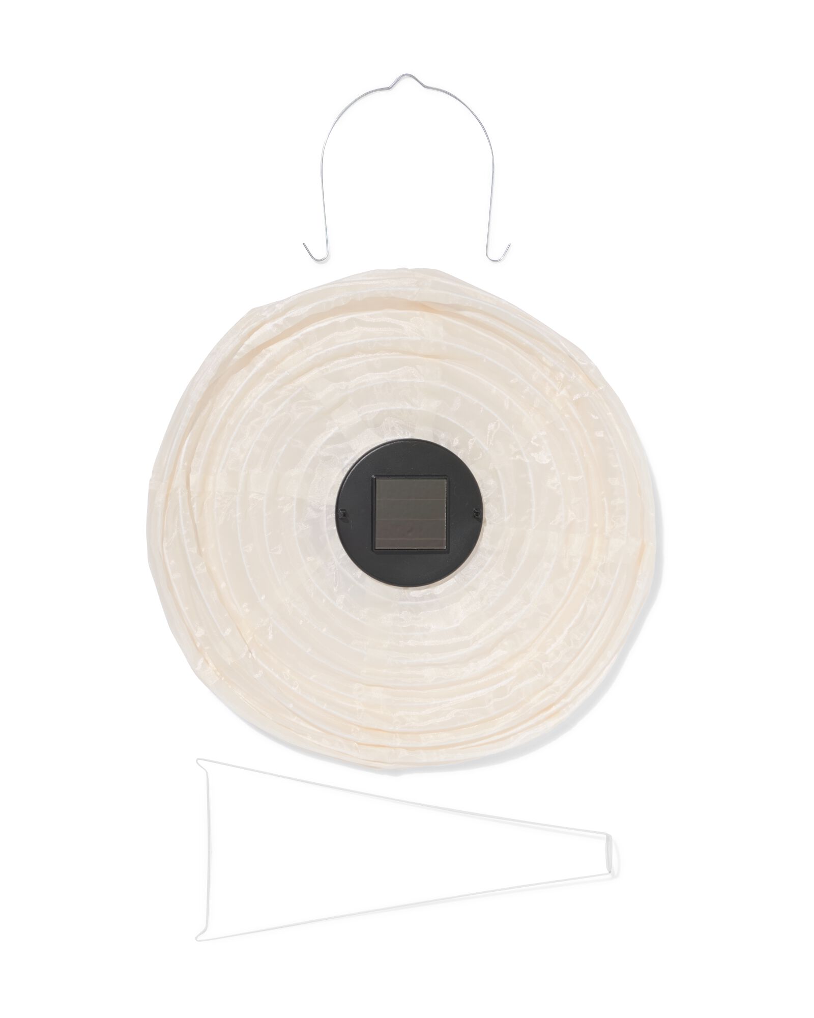 Solar-Lampion 28 cm, wei&szlig; - 41800152 - HEMA