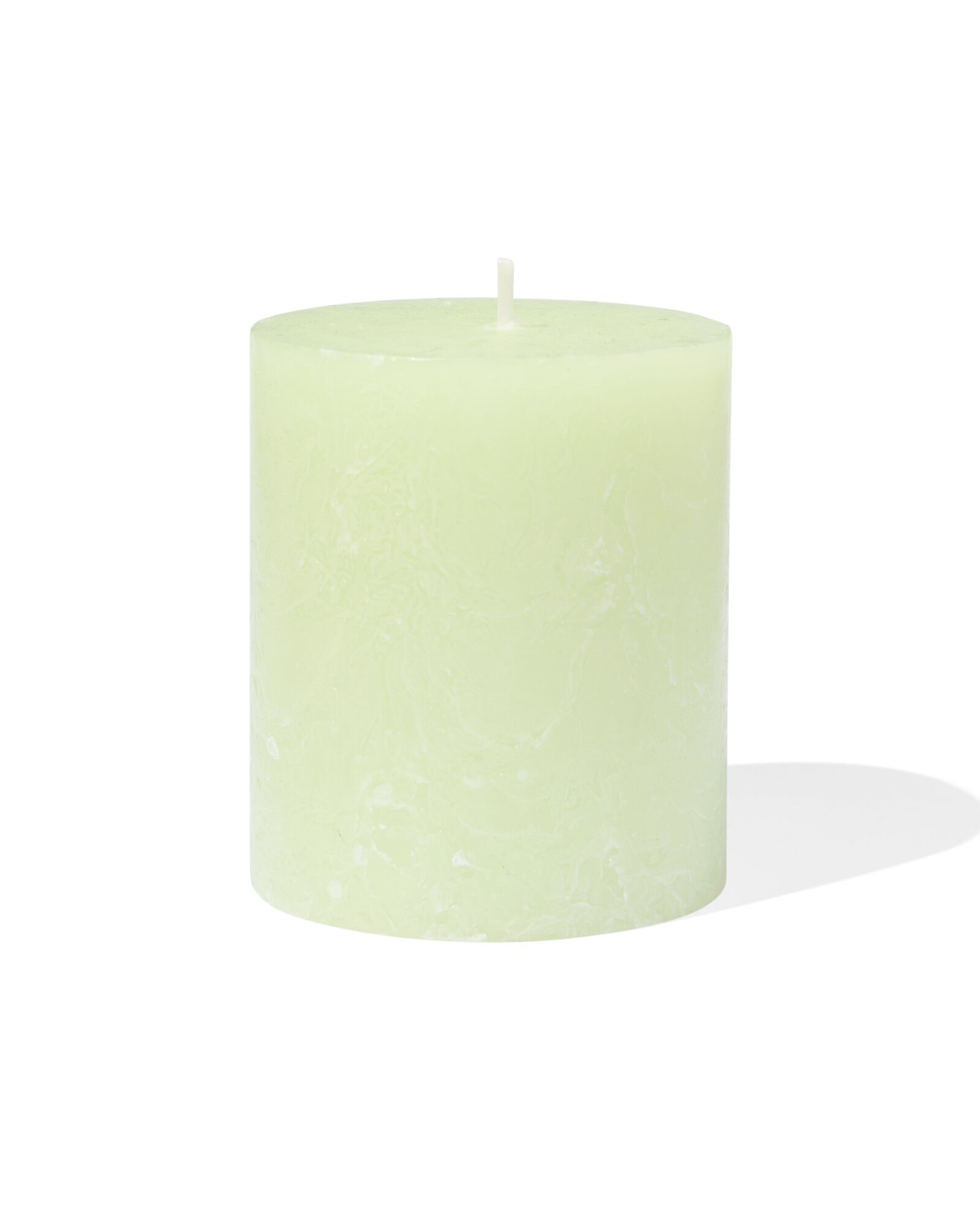 bougie rustique &Oslash; 7x8 vert clair vert menthe 7 x 8 - 13504008 - HEMA