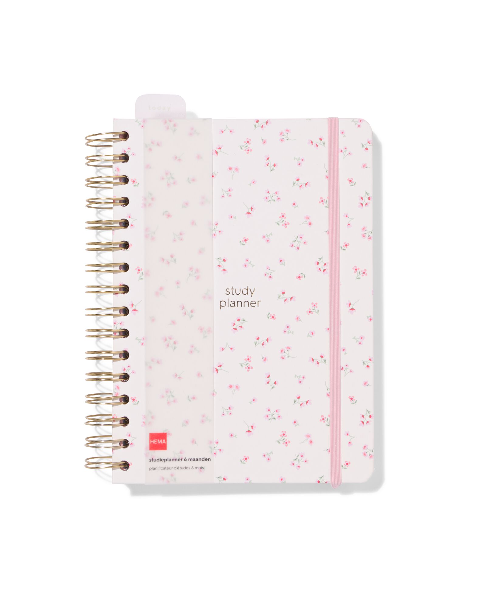 planificateur d'&eacute;tude 16,4x22,5cm fleurs - 14505662 - HEMA