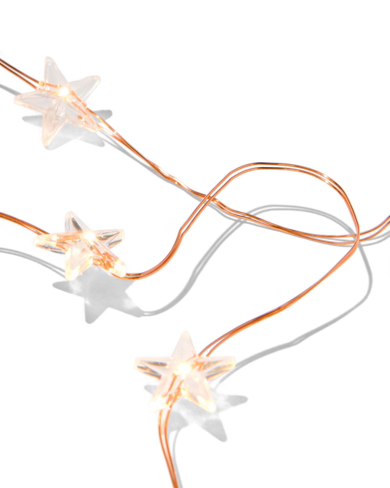 guirlande lumineuse 3 m avec 30 LED étoiles pour l'intérieur - 25550012 - HEMA