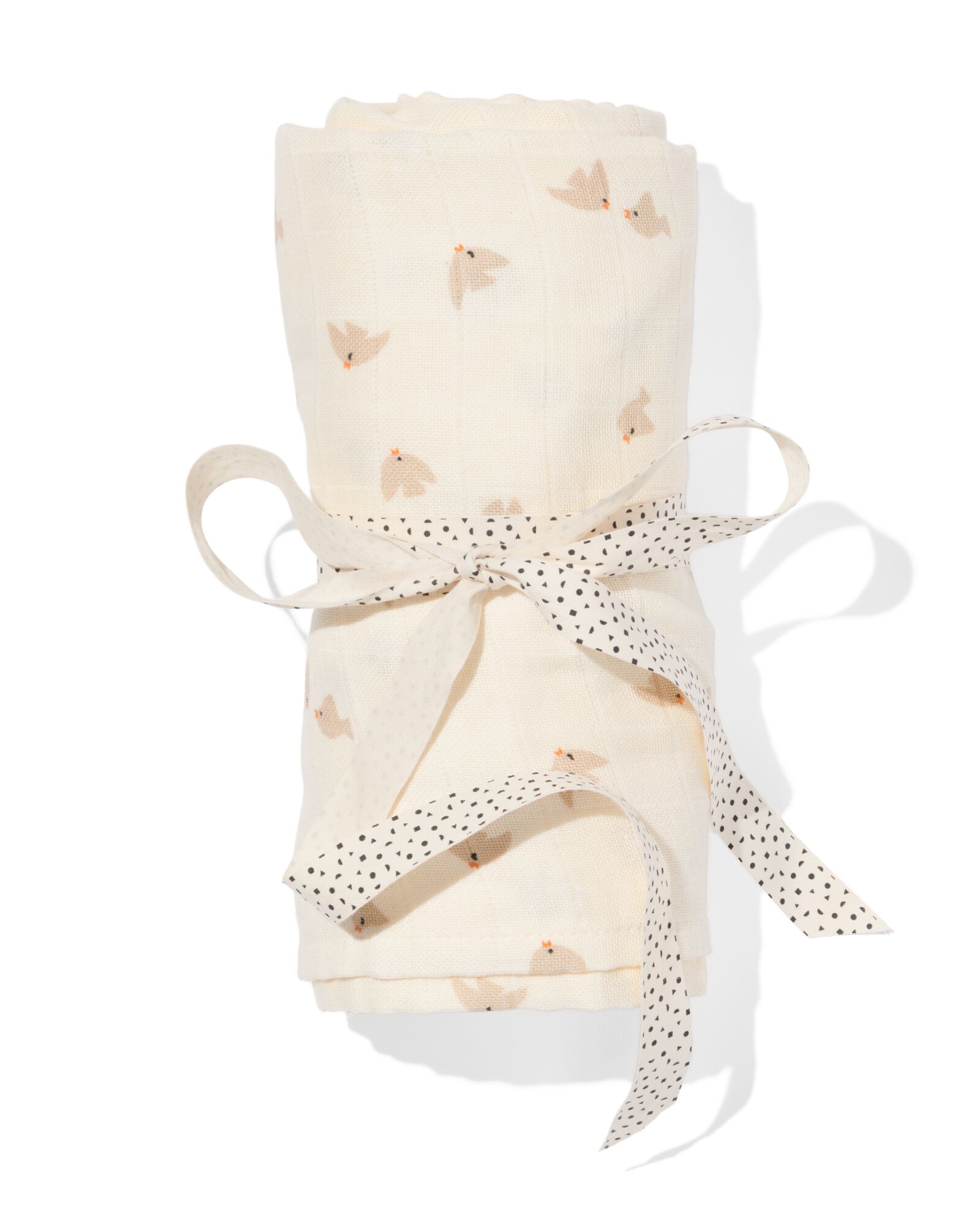 carr&eacute; hydrophile XL 110 x 110 cm oiseaux - 33317840 - HEMA