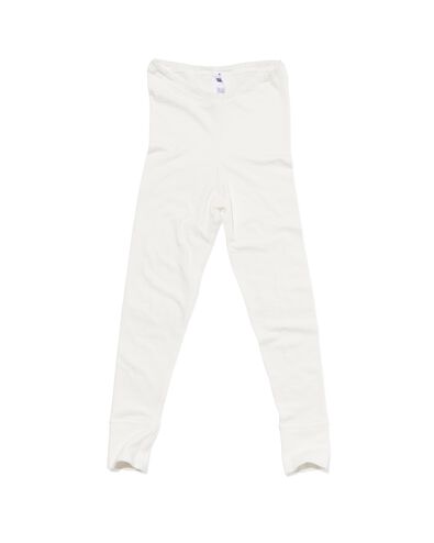 pantalon thermo enfant blanc 122/128 - 19319113 - HEMA