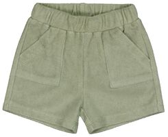 Baby-Shorts grün grün - 1000027389 - HEMA