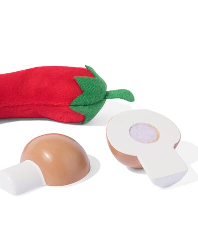 l&eacute;gumes oubli&eacute;s en bois 6 pi&egrave;ces - 15100590 - HEMA