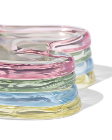 sous-verres Miffy 13x9cm verre - 4 pi&egrave;ces - 25800153 - HEMA