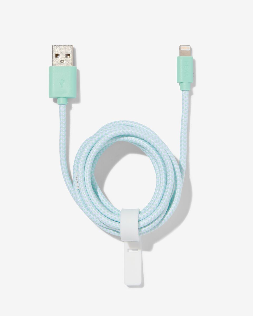 câble chargeur USB 8 broches - 39630047 - HEMA