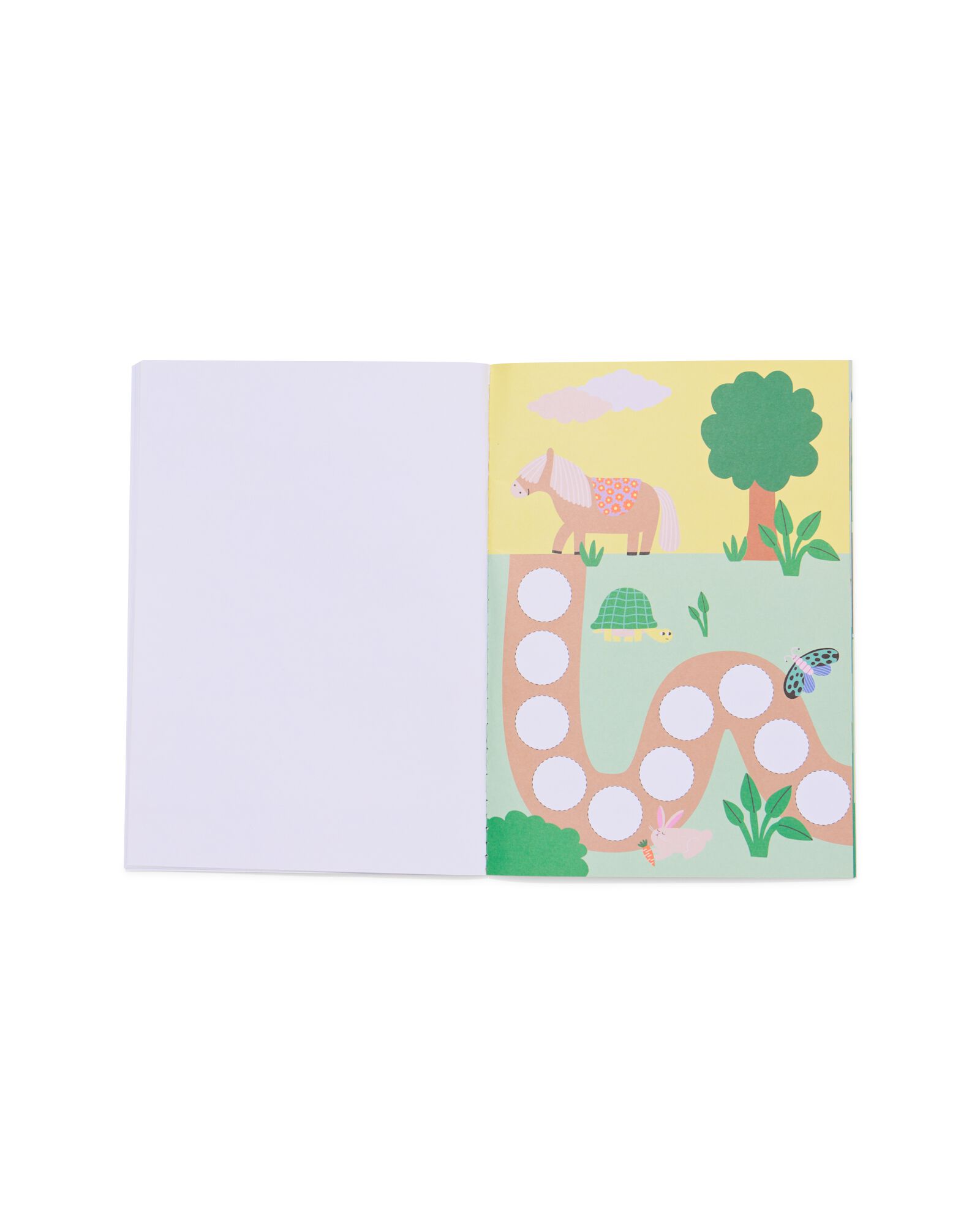 Aufkleberstempel-Aktivit&auml;tenbuch Tiere - 15900379 - HEMA