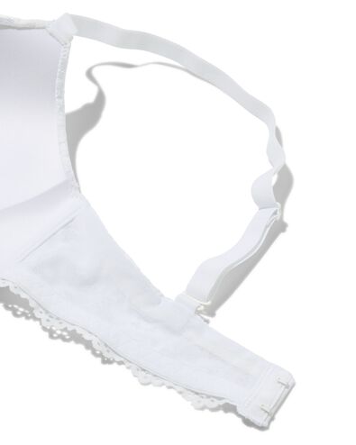 soutien-gorge préformé en dentelle - sans armatures blanc blanc - 21810432WHITE - HEMA