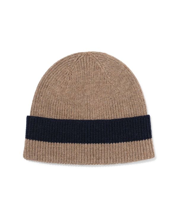 bonnet homme bleu-sable - 16500027 - HEMA