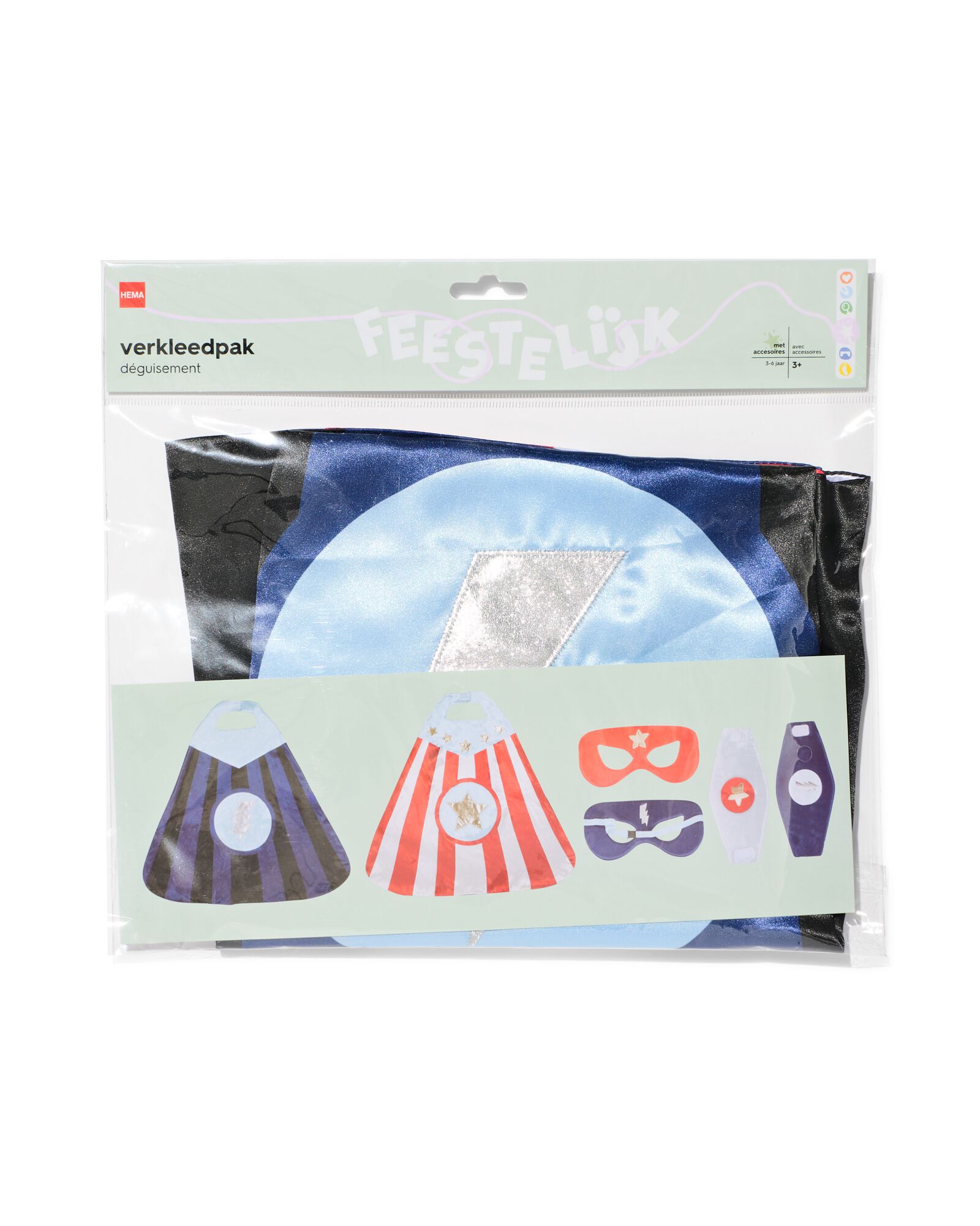 verkleedpak superheld voor kinderen - 15100400 - HEMA