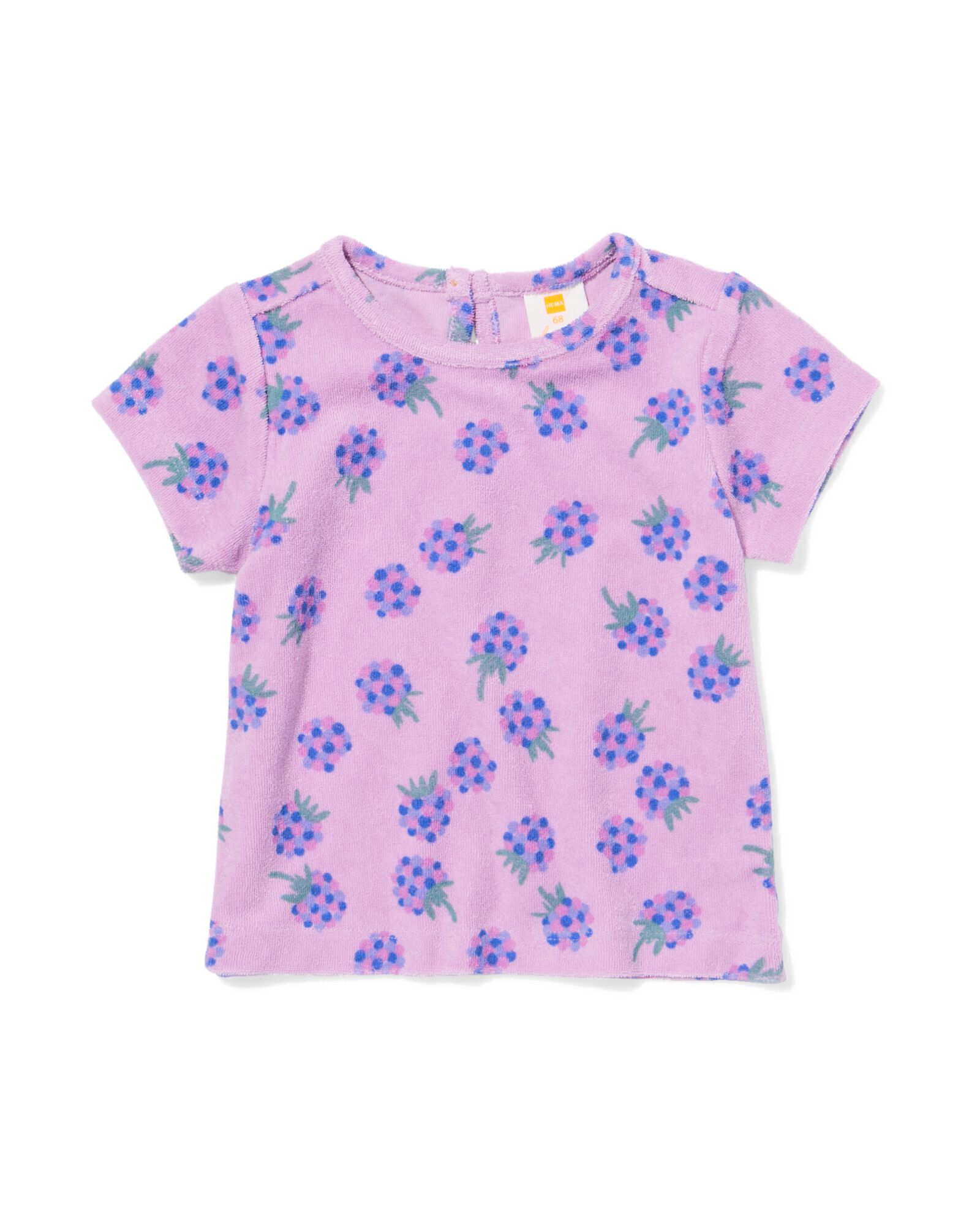 T-shirt b&eacute;b&eacute; en &eacute;ponge baies violet - 33089760PURPLE - HEMA