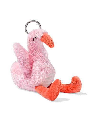 Plüsch-Schlüsselanhänger, Flamingo - 15100086 - HEMA