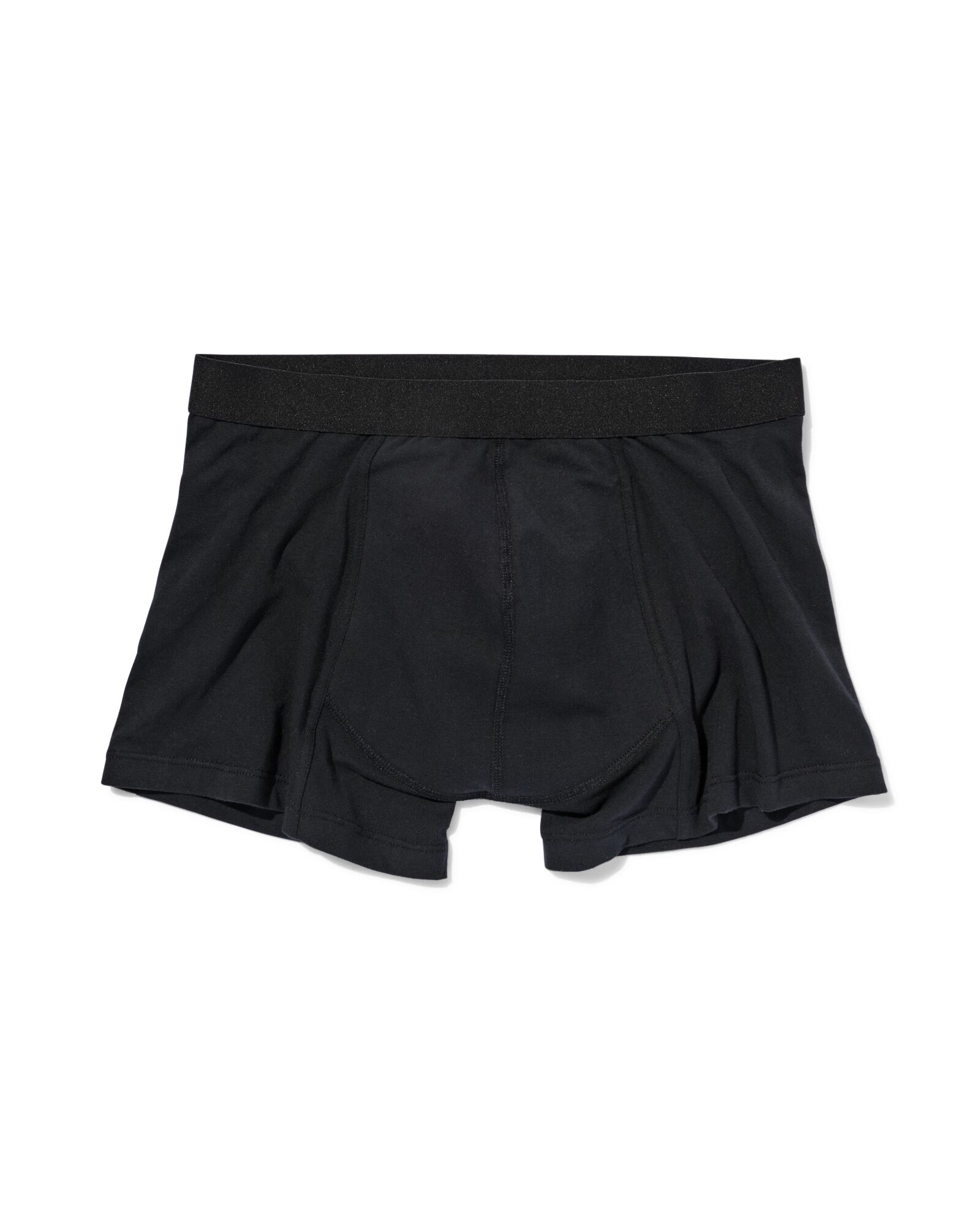 boxer &eacute;tanche coton court pour fuites urinaires l&eacute;g&egrave;res noir noir - 19160330BLACK - HEMA