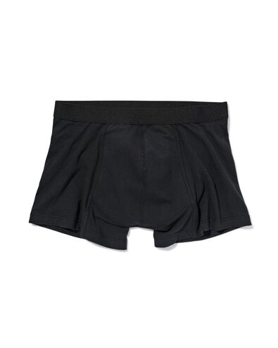 boxer &eacute;tanche coton court pour fuites urinaires l&eacute;g&egrave;res noir noir - 19160330BLACK - HEMA