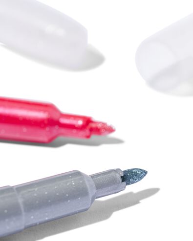 glitterstiften - 6 stuks - 15990155 - HEMA