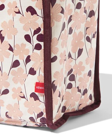 sac isotherme cabas 45x7x36cm fleurs - 41800249 - HEMA