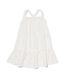 robe bébé broderie blanc cassé 86 - 33049055 - HEMA