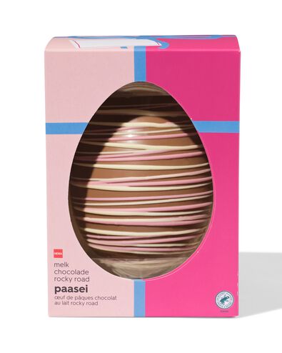 Luxus-Osterei Milchschokolade Rocky Road 250 g - 24262601 - HEMA
