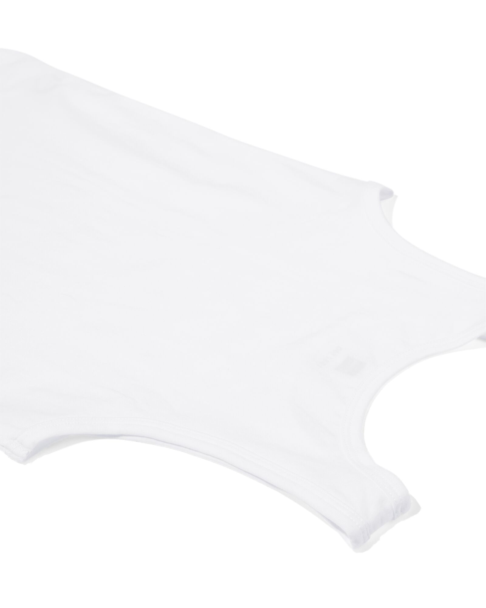 2 d&eacute;bardeurs basic enfant coton stretch blanc blanc - 19280990WHITE - HEMA