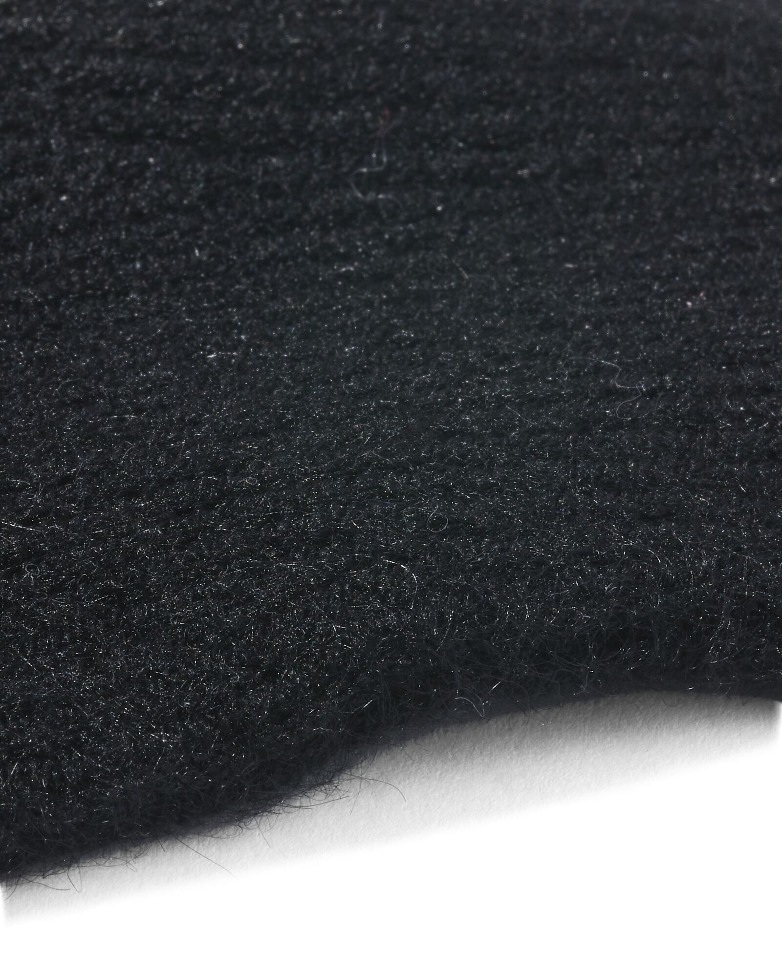 dameshandschoen rib zwart zwart - 16451105BLACK - HEMA