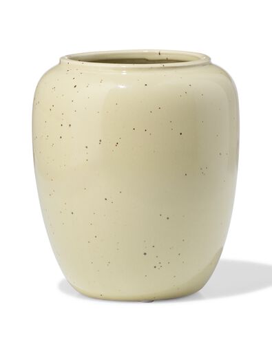 vase en c&eacute;ramique de 15 cm avec des taches vertes - 13325072 - HEMA