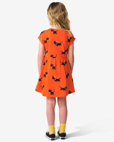 robe trap&egrave;ze enfant Takkie F&ecirc;te du Roi orange orange - 30850709ORANGE - HEMA