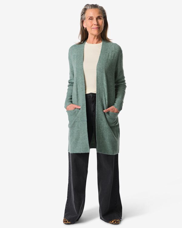 damesvest Lana groen groen - 36301160GREEN - HEMA