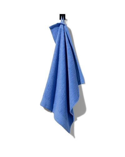 essuie-mains 50x50 coton bleu - 5450048 - HEMA
