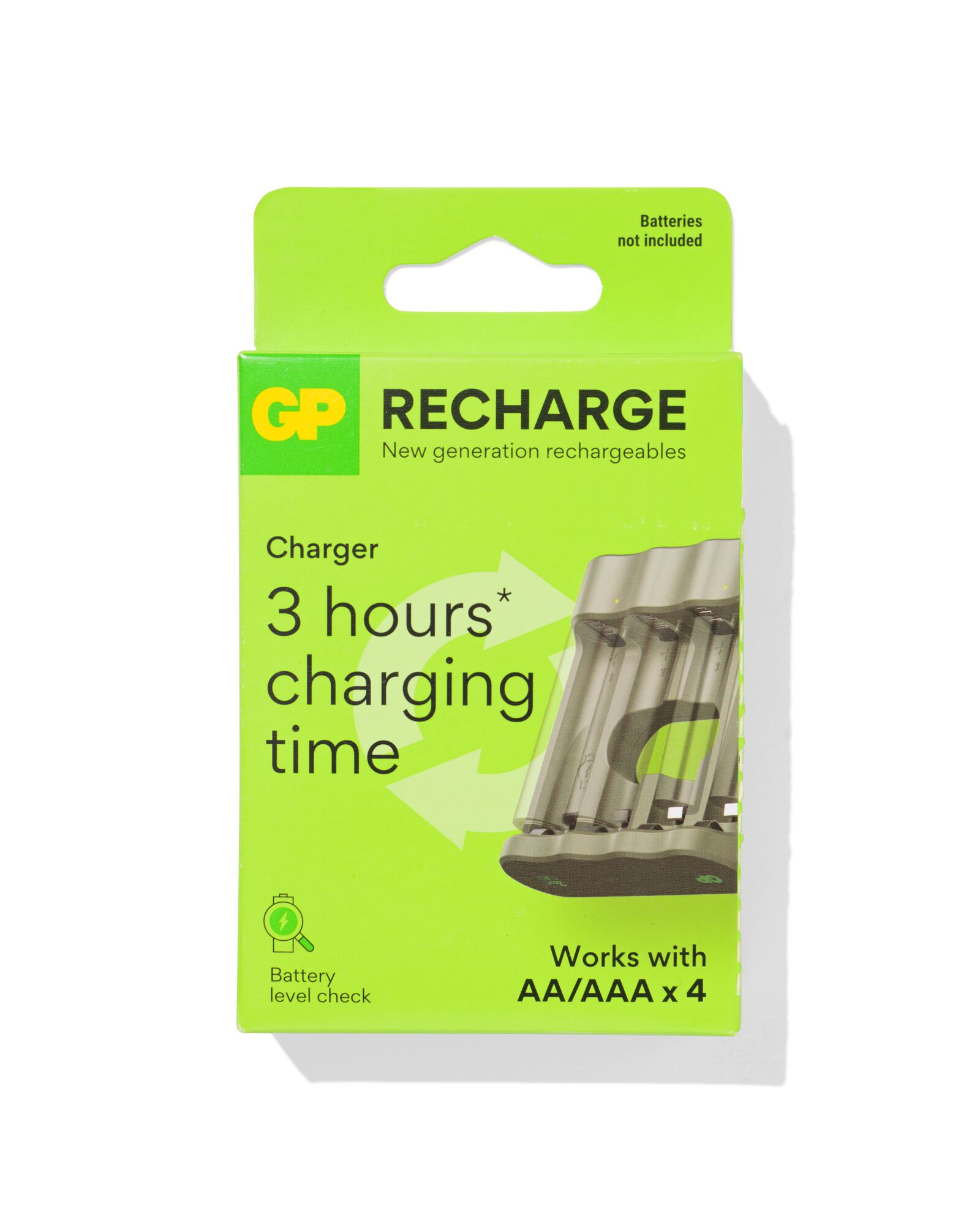 chargeur de piles GP - 41291054 - HEMA