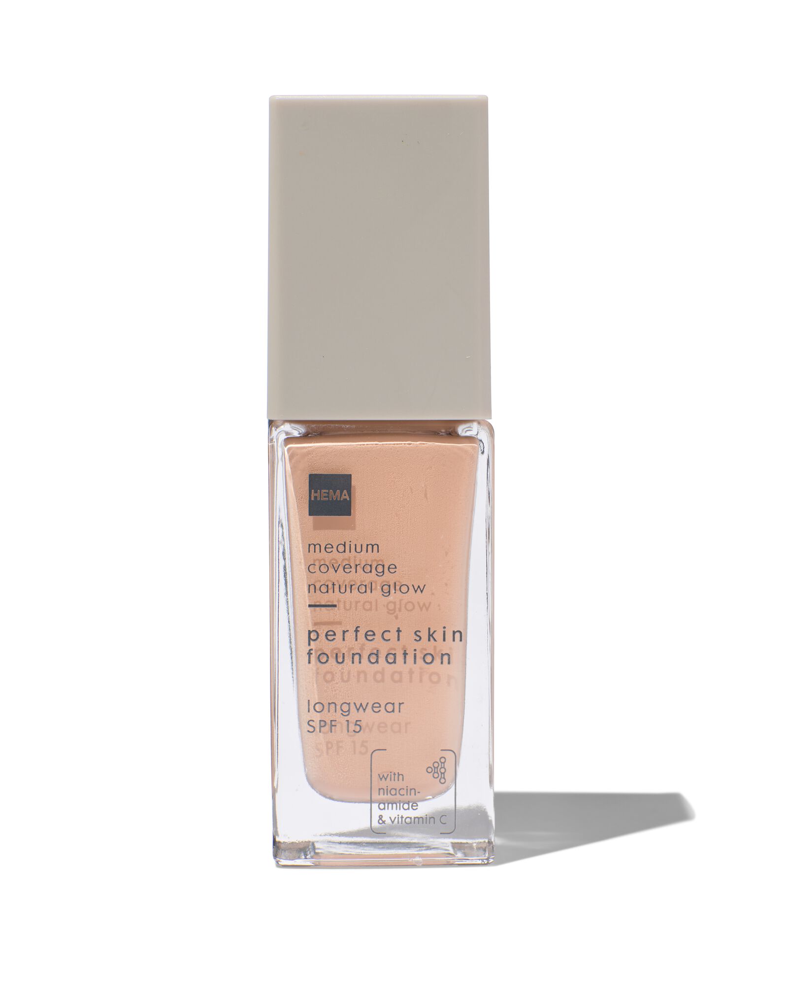 perfect skin foundation SPF15 03 sand rose - 11290353 - HEMA