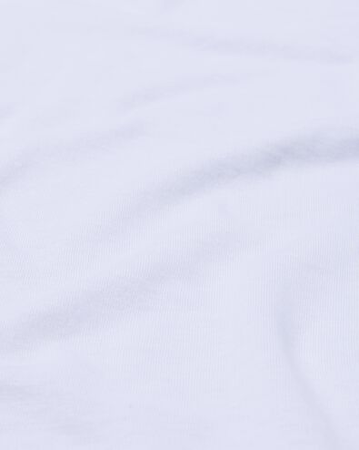 drap-housse 80x200 cm coton h&ocirc;tel percale blanc - 5190067 - HEMA