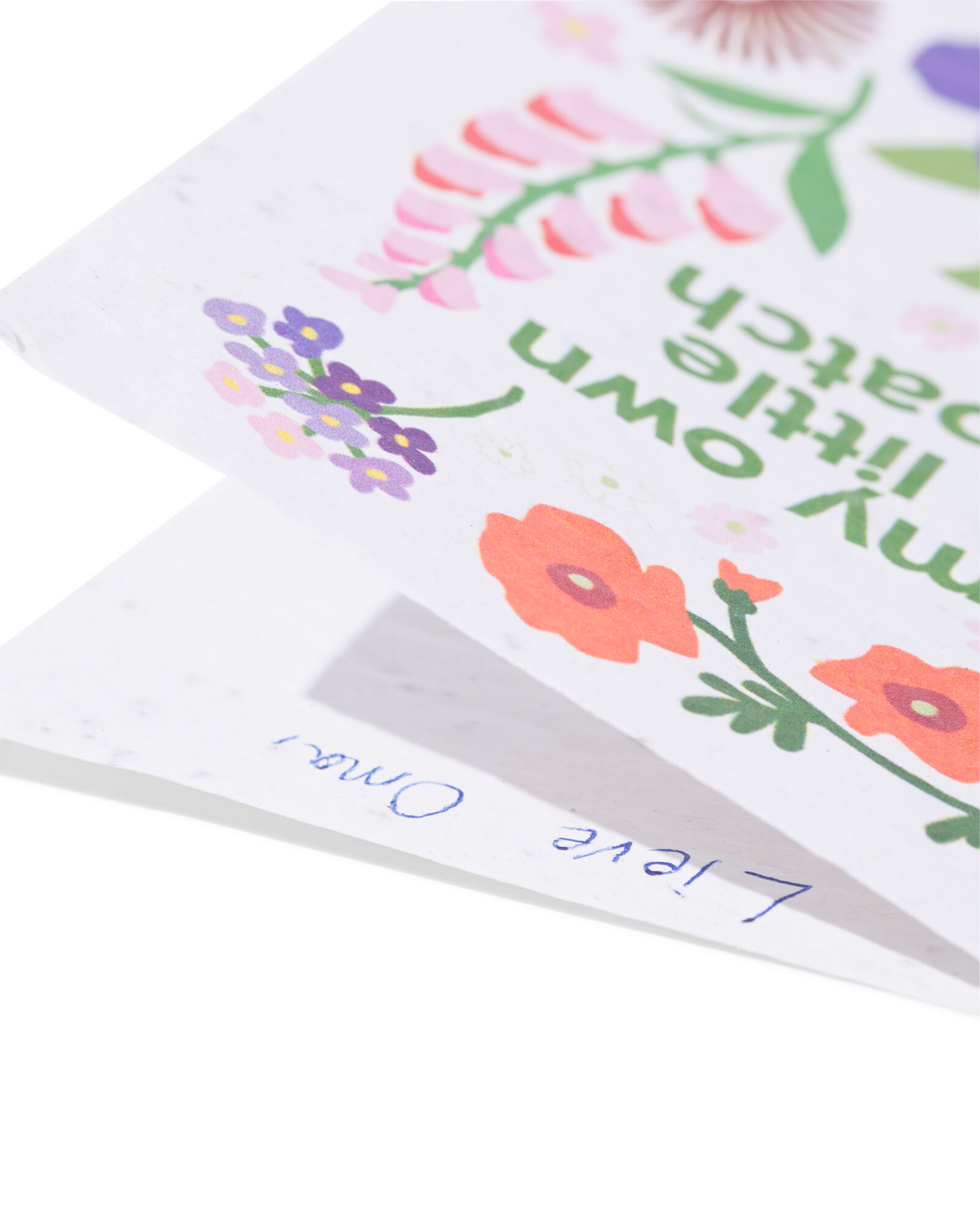 carte de v&oelig;ux "own little patch" avec graines - 41800635 - HEMA