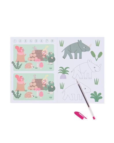 cahier d'activit&eacute;s A5 animaux - 15900297 - HEMA