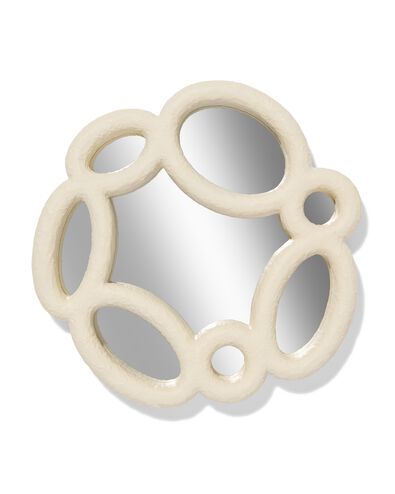 miroir ⌀30cm cercles en papier m&acirc;ch&eacute; - 13326060 - HEMA