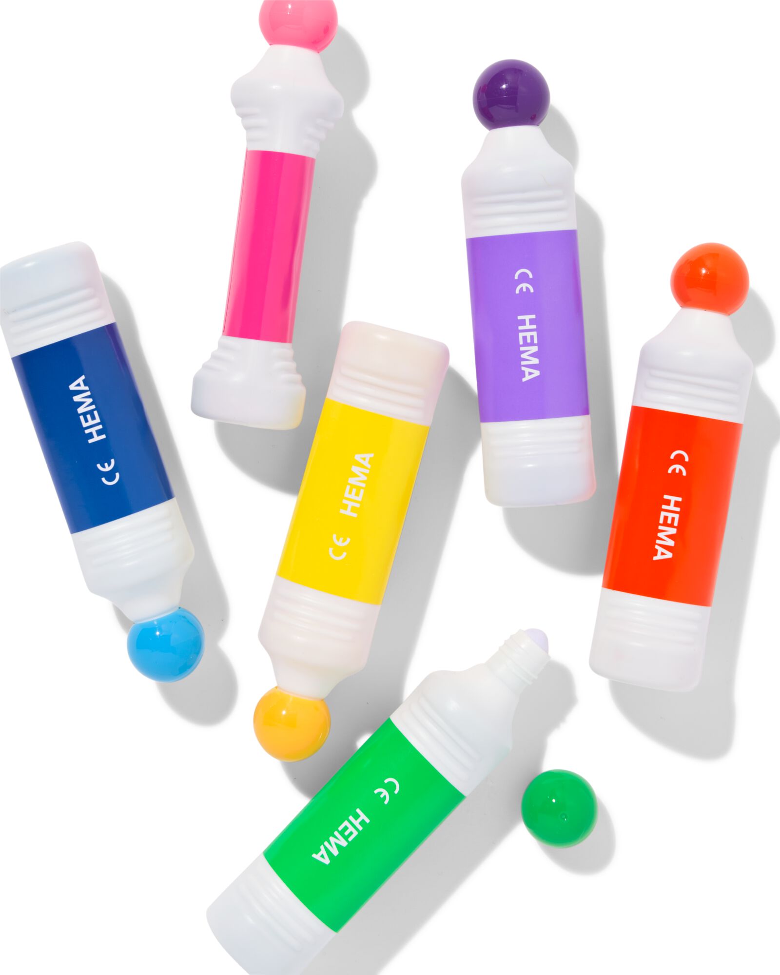 stempelstiften - 6 stuks - 15900222 - HEMA