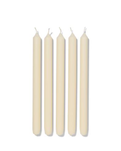 12 bougies longues Ø2.2x29 ivoire - 13503051 - HEMA