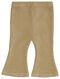 Flared Baby-Leggings Ripp-Velours sandfarben sandfarben - 1000028177 - HEMA