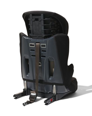 mitwachsender Auto-Kindersitz, 9 – 36 kg, Isofix, schwarz/weiß gepunktet - 41700008 - HEMA