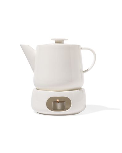 porte-bougie chauffe-plat &Oslash;15,5cm Chicago new bone blanc - 9602141 - HEMA