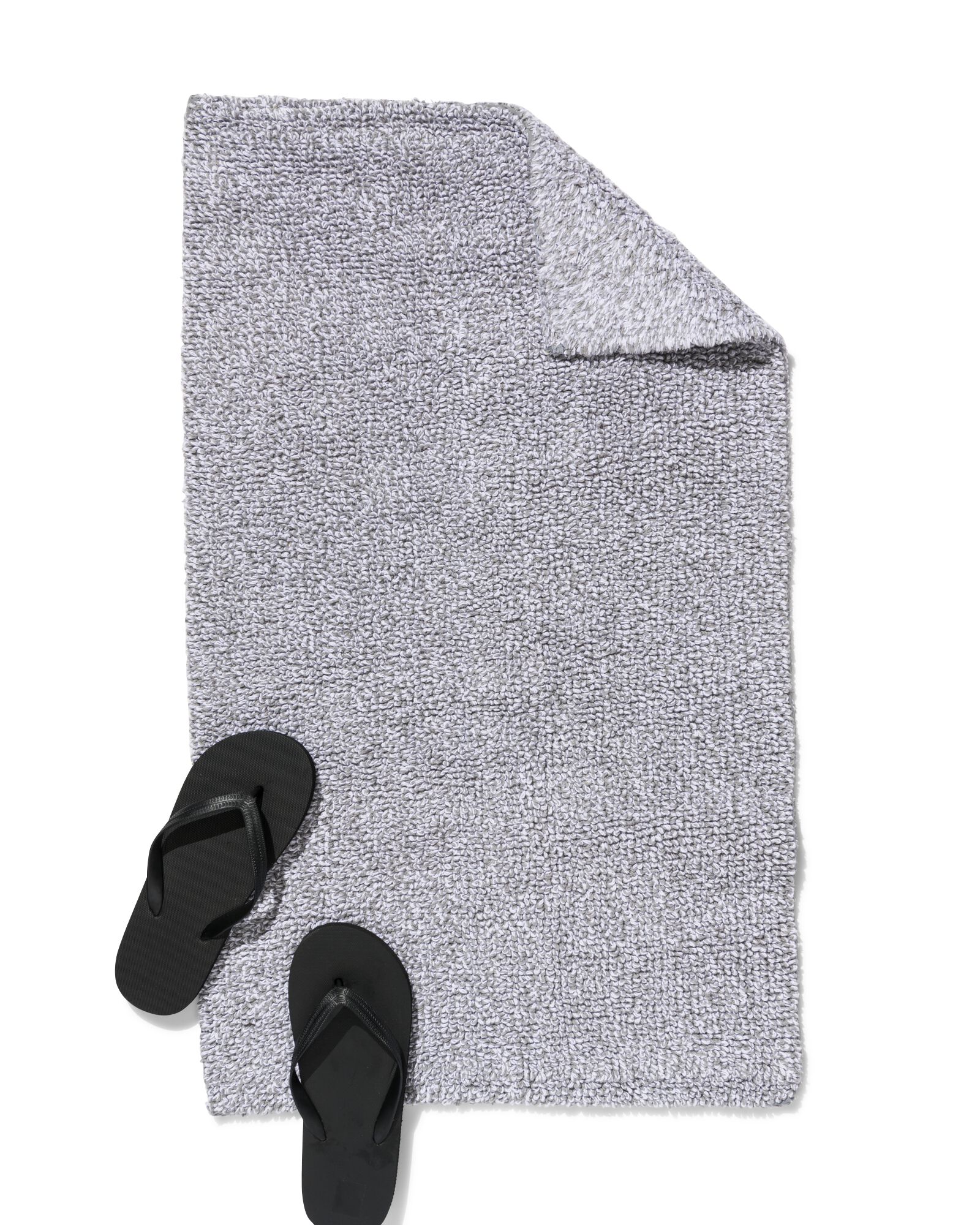 badmat - 50 x 85 cm - hotel extra zacht - lichtgrijs - 5210002 - HEMA