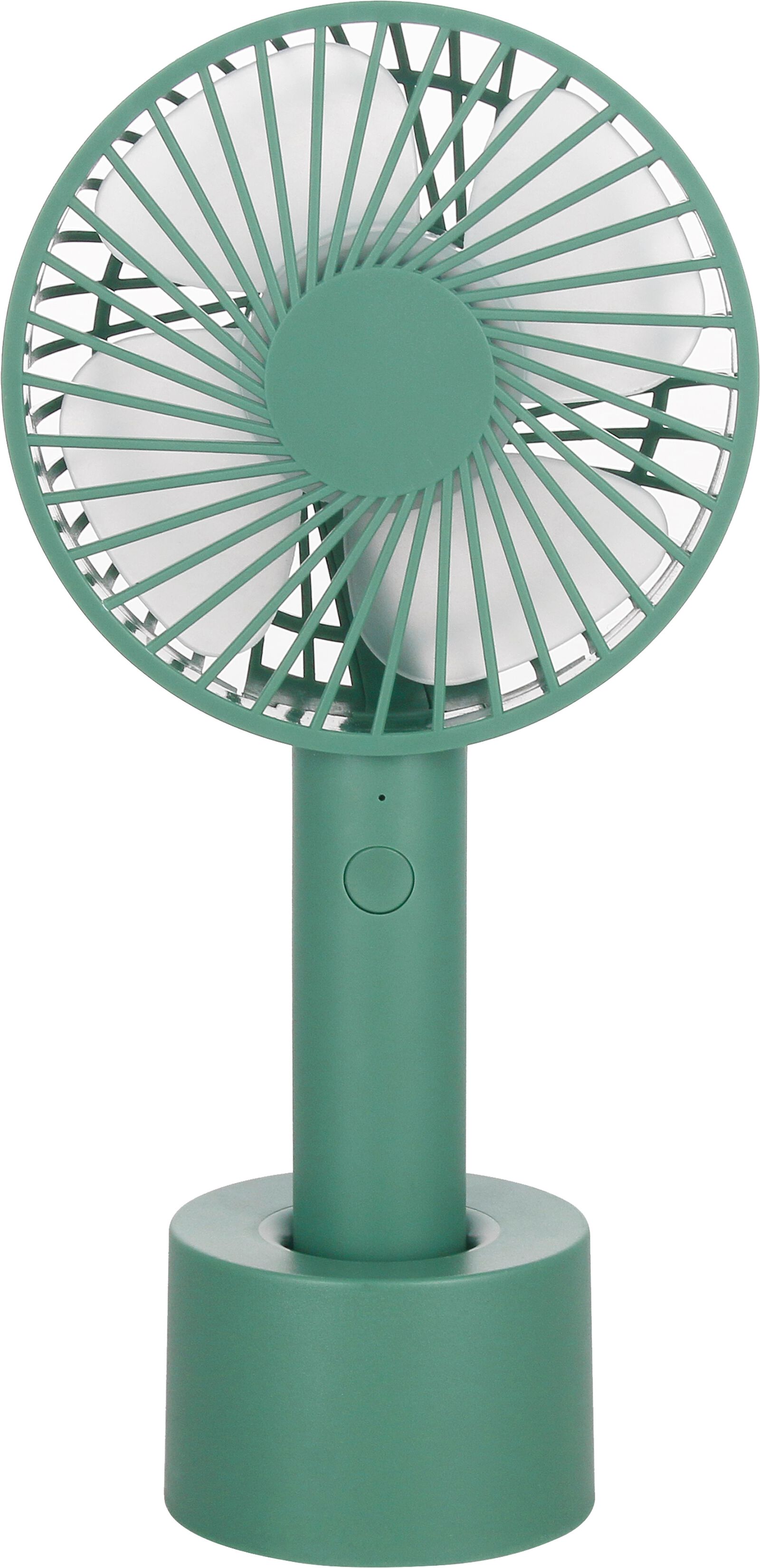 ventilateur &agrave; main USB &Oslash;10cm vert mat - 80060014 - HEMA