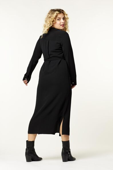 robe femme Novi longue noir - 1000025947 - HEMA
