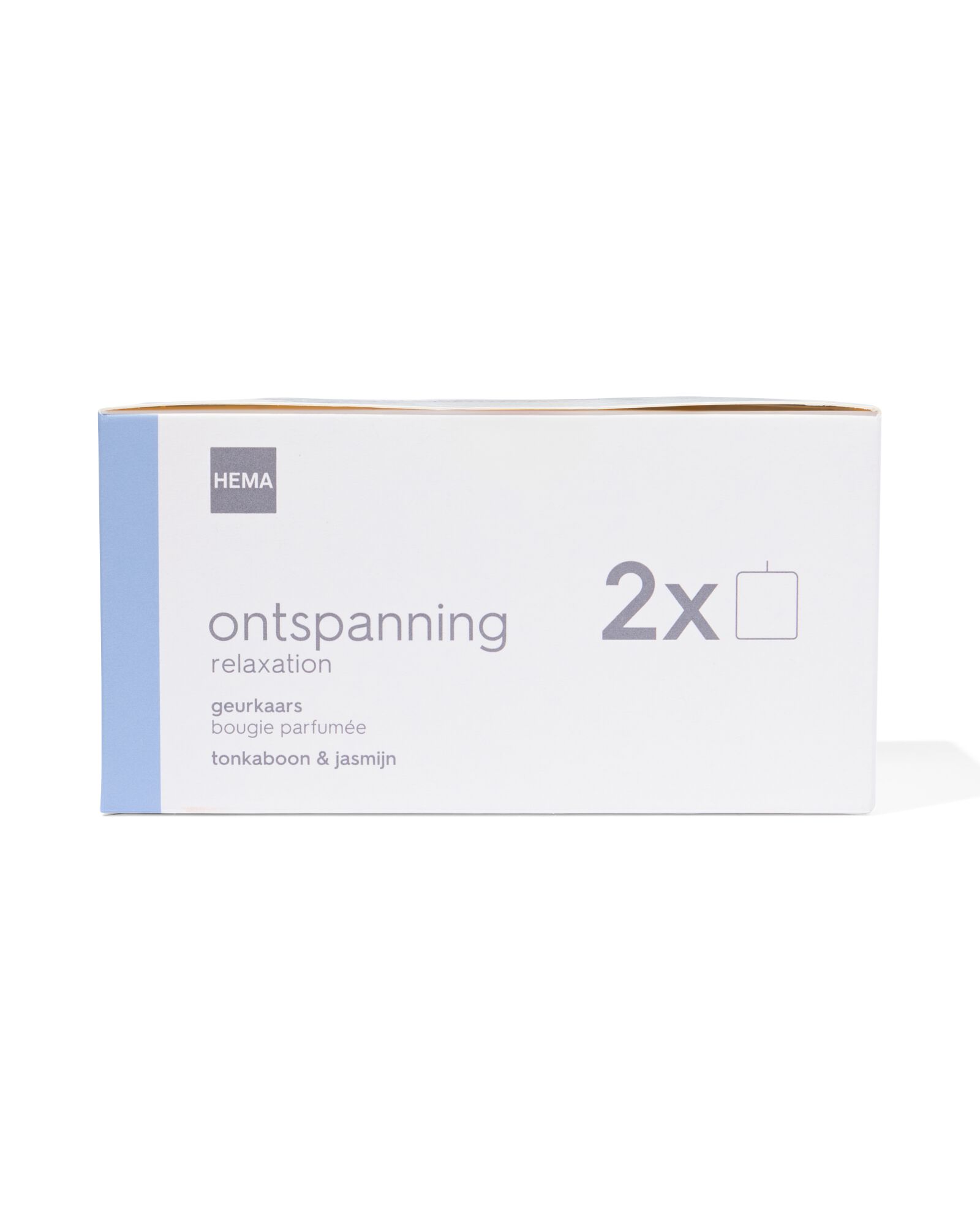 bougie parfum&eacute;e XS relaxation - lot de 2 - 13507500 - HEMA