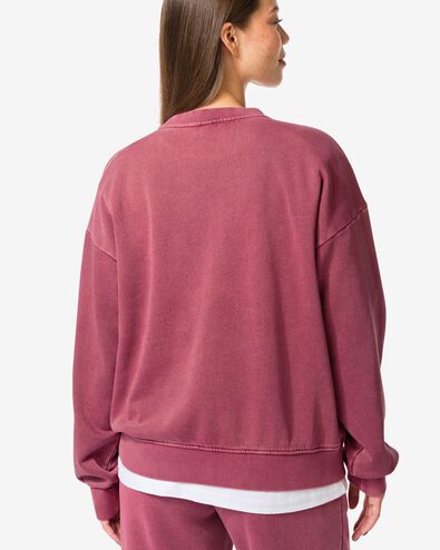 damessweater Esmee bordeauxrood - 36205450BURGUNDYRED - HEMA