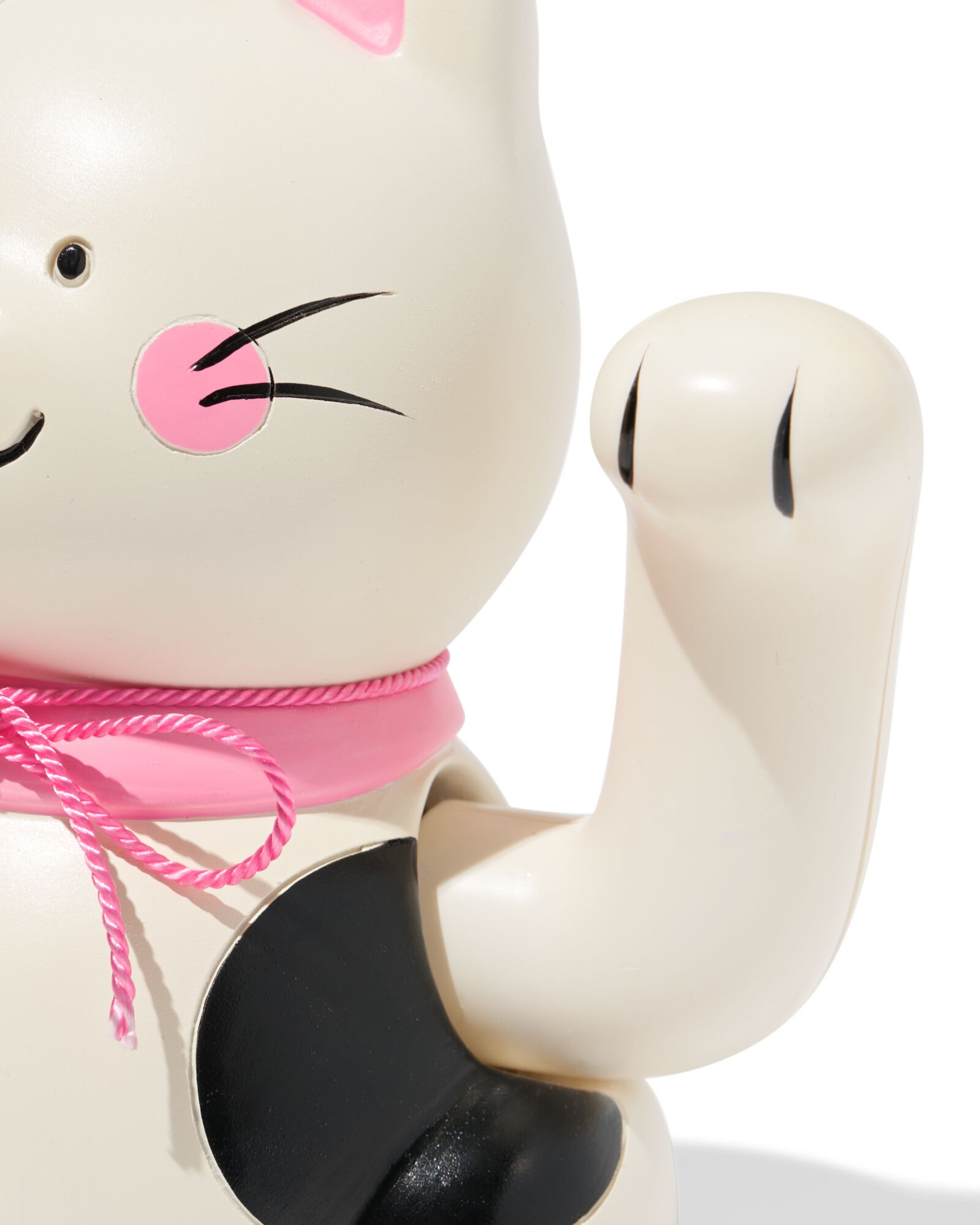 chat porte-bonheur qui salue 9 cm  - 61100059 - HEMA